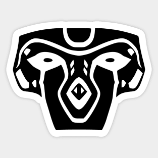 Revenant Icon Black Sticker